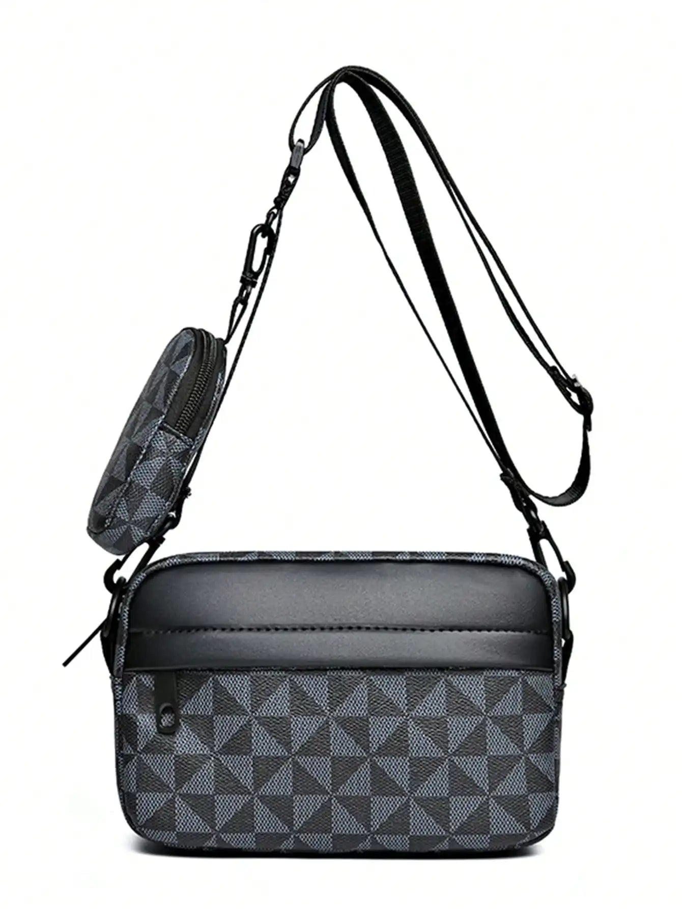 Colorblock Shoulder Bag - Trendy Patchwork Crossbody Purse (Mini Phone Bag for Women)