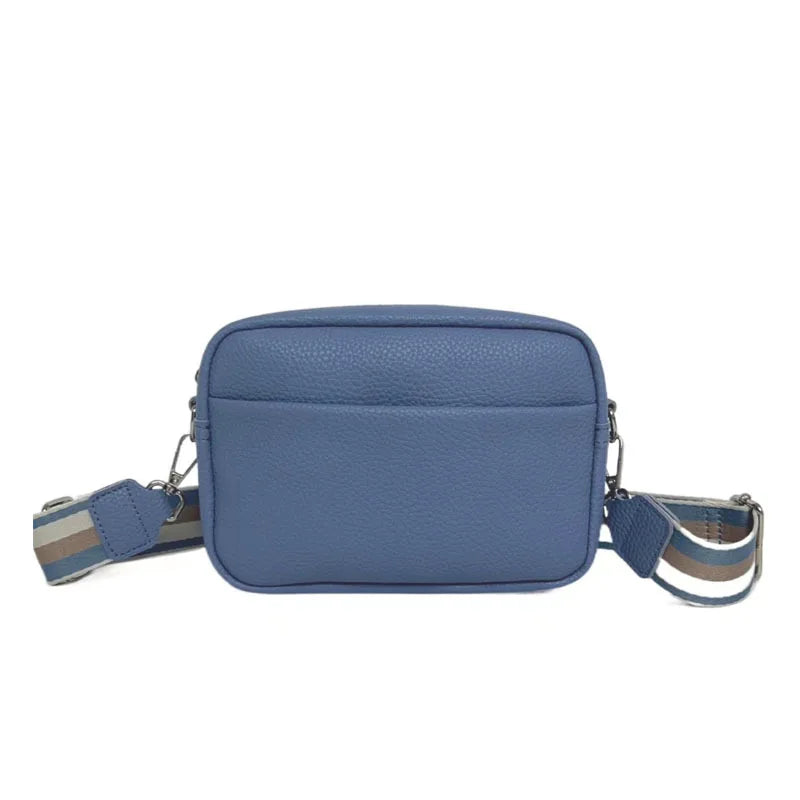 Solid Color PU Crossbody Bag For Women's Small Bag